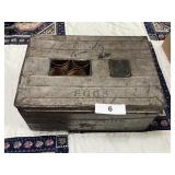 Tin Egg Holder w/ Separators / 4 doz size