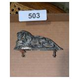 Vintage Lion Hood Ornament