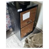 (2) Drawer Metal File Cabinet