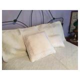 Full Size Coverlet + Sheets &