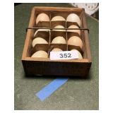 Star Wood Egg Carrier