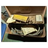 Small Metal Toolbox "Rusty" & Contents as Shown