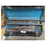 Gambles Metal Toolbox w/ Contents