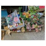 Artificial Floral & Ribbon