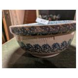 Beaumont Pottery Bowl York, Maine 1987, 9" Dia