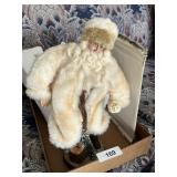 (2) Decorative Santas