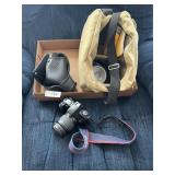 Canon 35mm Camera w/ Case & Accessories