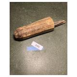 Primitive Whetstones w/ Wooden Belt Holder