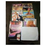 Tote w/ Lid + Adult Literature Early 70