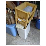 Paper Shredder, File Organizer & Plastic Storage
