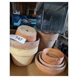 Terracotta Clay Flower Pots