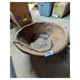 Primitive Leather Tub