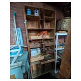 Primitive Garage Cabinet Made From Old Boxes
