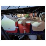 (2) Igloo Coolers & (1) Igloo Drink Dispenser