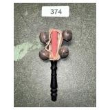 Antique Baby Rattle (For Decorative Purposes Only)