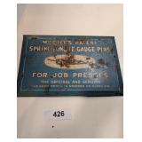 Megiles Patent Metal Sign