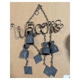 Uhl? Bean Pot (No Lid) & Hanging Welcome Bells