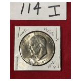 1976 D Var.1 Unc. Eisenhower Dollar
