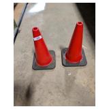 (2) Construction Cones
