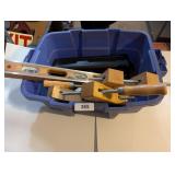 Wood Clamps, Level & Flute