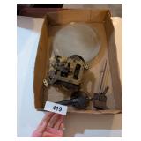 Vintage Clock Parts & Other