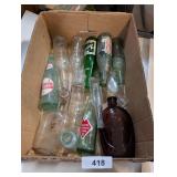 Assorted Glass Bottles