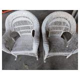 (2) Wicker Rockers - one broke