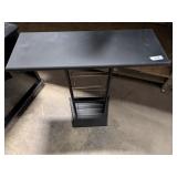 Small Black MDF TV / Stereo Stand