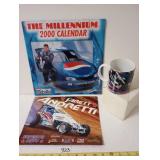 Jeff Gordon Sealed Calendar Dale Earnhardt Mug In