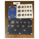 Asst. Coin Collector cases + Tubes