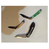 (3) Pocket Knives