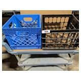 (2) Plastic Crates