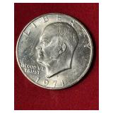 1971 S Eisenhower Dollar