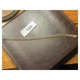 Gold Pocket Watch Chain - marked 1/20-12K