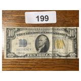 1934A 10$ Silver Certificate