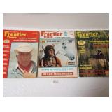(3) Frontier Times Magazines 1970s