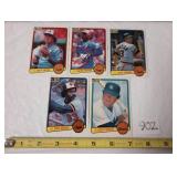 1983 Don Russ Baseball Cards Gary Carter Andre