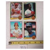 1983 Don Russ Baseball Cards Dan Driessen George