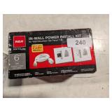 In-Wall Power Install Kit