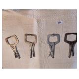 (4) Vise Grips