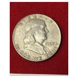 1963 D Franklin Half Dollar