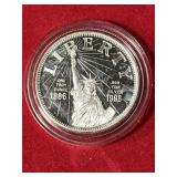1986 Liberty 1 Troy oz. .999 Silver Coin