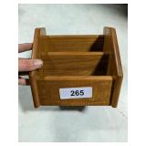 Wood TV Remote Holder