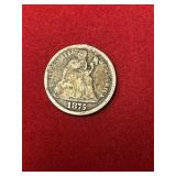 1875 Seated Liberty Dime *NOTE
