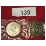 1967 Queen Elizabeth/Churchill Comm. Token *