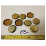 (9) Unused Cork Lined Bottle Caps