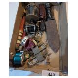 Fishing Reels, Knives, Locks & Other