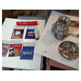 Light, Paper Tobacco Signs, Cowboy Plaque & Other