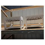 (2) Asian Themed End Tables