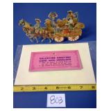 Embossed 3D Valentine "Old Print Factory"